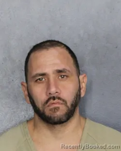 Mugshot of Gabriel Luis Cubano booked in Broward County, Florida on September 26, 2026