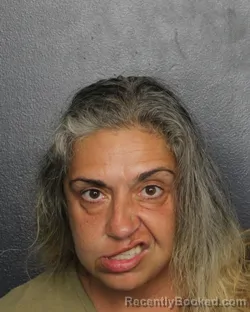 Mugshot of Anna Corina Albanese booked in Broward County, Florida on October 6, 2026