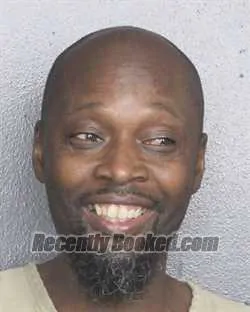 Booking photo from Broward County, Florida