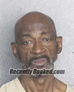 Booking photo from Broward County, Florida
