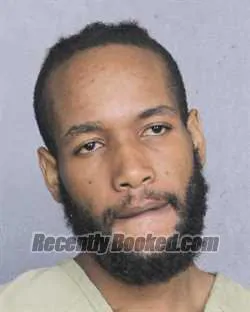 Booking photo from Broward County, Florida