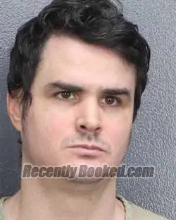 Booking photo from Broward County, Florida
