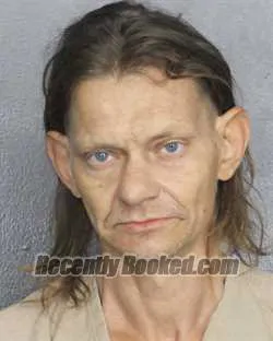 Booking photo from Broward County, Florida