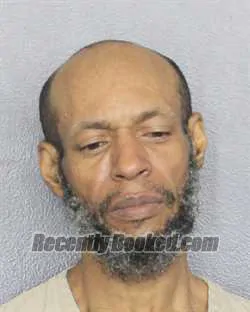Booking photo from Broward County, Florida