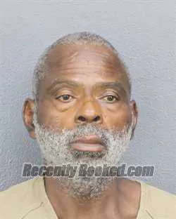 Booking photo from Broward County, Florida