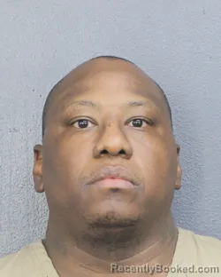 Booking photo from Broward County, Florida