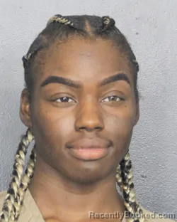 Mugshot of CHELSEA SHAUNTORIA MARI BRASSFIELD booked in Broward County, Florida on March 11, 2026