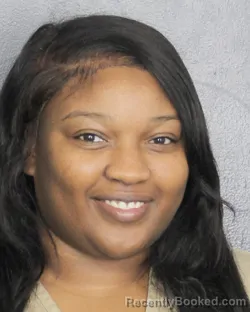 Mugshot of AYANA SHANTAKIA MCKEITHEN booked in Broward County, Florida on March 16, 2026