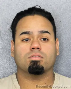 Mugshot of EMILIO JOSE VILLATORO booked in Broward County, Florida on March 18, 2026
