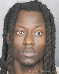 Mugshot of DE VARENS VALCIN booked in Broward County, Florida on May 11, 2026