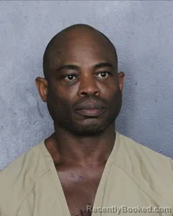 Mugshot of BENONI AKIDA JOHNSON booked in Broward County, Florida on June 14, 2026