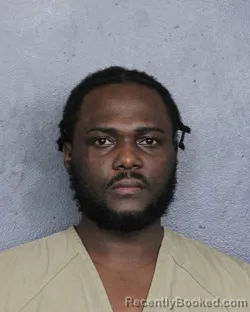 Mugshot of Eric Deion Jackson booked in Broward County, Florida on July 29, 2026