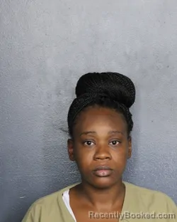 Mugshot of Shai Dae Monique Luma booked in Broward County, Florida on August 7, 2026