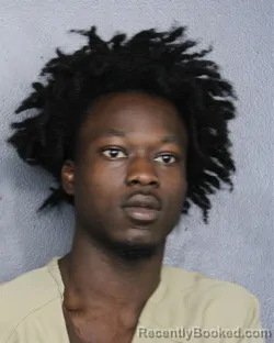 Mugshot of Isiah Robert Pierre booked in Broward County, Florida on August 19, 2026