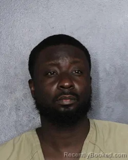 Mugshot of Jude Anthony Francois booked in Broward County, Florida on September 22, 2026