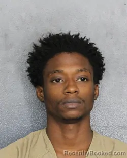 Mugshot of Sebastian Pierre booked in Broward County, Florida on September 24, 2026