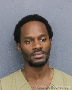 Mugshot of Kenneth Alexandre booked in Broward County, Florida on October 5, 2026