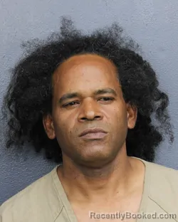 Mugshot of Oniel Dwayne Constantine booked in Broward County, Florida on October 6, 2026