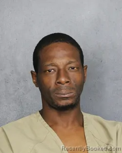 Mugshot of Damion Deshun Anderson booked in Broward County, Florida on October 6, 2026