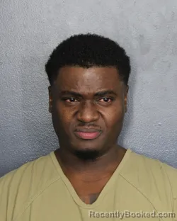 Mugshot of Rivenson Joseph booked in Broward County, Florida on October 10, 2026