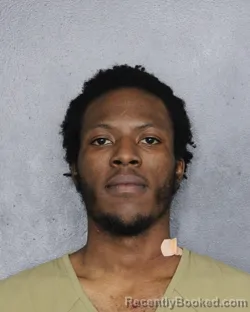 Mugshot of Jahsain Romien Brown booked in Broward County, Florida on October 11, 2026