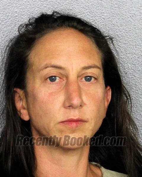 Booking photo from Broward County, Florida