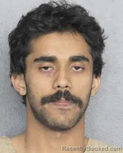 Booking photo from Broward County, Florida