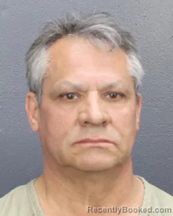 Booking photo from Broward County, Florida