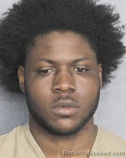 Mugshot of JAMARI HUGHES booked in Broward County, Florida on March 8, 2026