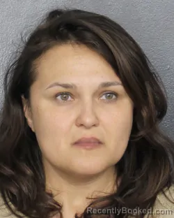 Mugshot of IOULIA SERGEYEVNA NIKIFOROVA booked in Broward County, Florida on April 26, 2026