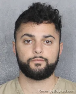 Mugshot of KENAN BAZ RADWAN booked in Broward County, Florida on May 4, 2026