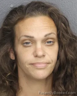 Mugshot of ALISHA MARIE PEVERLY booked in Broward County, Florida on May 13, 2026
