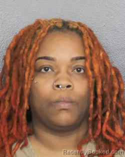 Mugshot of CANDICE DENISE BROWN booked in Broward County, Florida on May 14, 2026