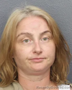 Mugshot of JESSICA ASHELEY KREITZ booked in Broward County, Florida on May 17, 2026