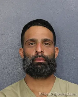 Mugshot of AARON CARABALLO booked in Broward County, Florida on June 22, 2026