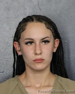 Mugshot of ALYSSA ALEXANDREA GARCIA booked in Broward County, Florida on June 28, 2026
