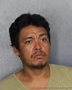 Mugshot of OSCAR ANTONIO ROCHA booked in Broward County, Florida on July 8, 2026