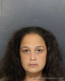 Mugshot of Lauren Rhian Bayliss booked in Broward County, Florida on July 28, 2026