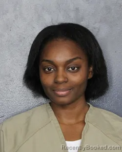 Mugshot of Aleasha Nicole Drummond booked in Broward County, Florida on July 29, 2026