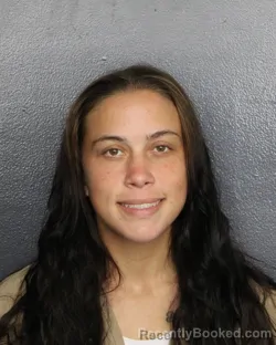 Mugshot of Amber Marie Myers booked in Broward County, Florida on August 1, 2026