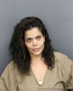 Mugshot of Purificacion Rodriguez booked in Broward County, Florida on August 1, 2026