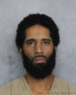Mugshot of Sheldon Ahmad Greaves booked in Broward County, Florida on August 2, 2026
