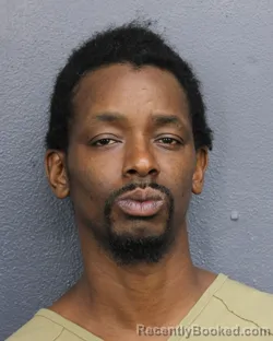 Mugshot of Jermaine Andre Brown booked in Broward County, Florida on August 6, 2026