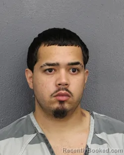 Mugshot of Matthew Pereira Mello booked in Broward County, Florida on August 20, 2026
