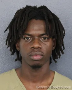 Mugshot of Kenyon Justice Nesbitt Ferguson booked in Broward County, Florida on August 22, 2026