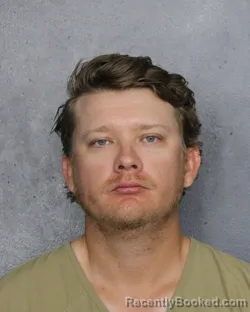 Mugshot of Richard Leland Foster booked in Broward County, Florida on August 23, 2026