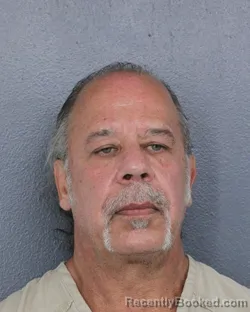 Mugshot of Jeffrey Francis Filia booked in Broward County, Florida on August 23, 2026