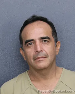 Mugshot of Martin Oswaldo Cajamarca booked in Broward County, Florida on October 3, 2026