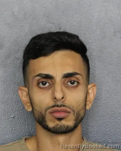 Mugshot of Bilal Iqbal booked in Broward County, Florida on October 3, 2026