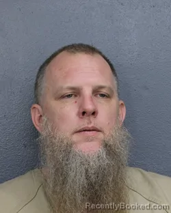 Mugshot of Nicholas Alfred Snapp booked in Broward County, Florida on October 3, 2026